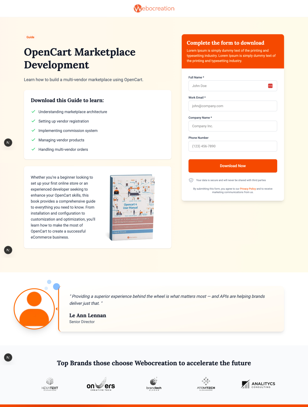 Marketo Landing Page Preview